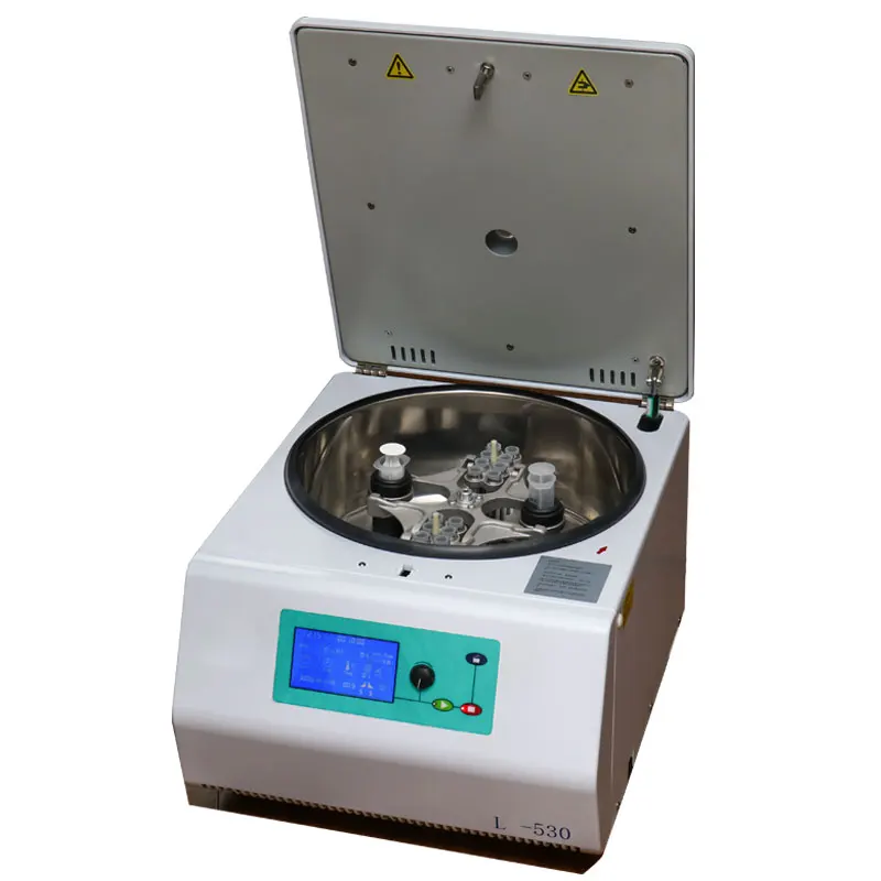 Benchtop Low speed laboratory centrifugal machine 250ml/100ml/50ml/15ml L530 large capacity Centrifuge