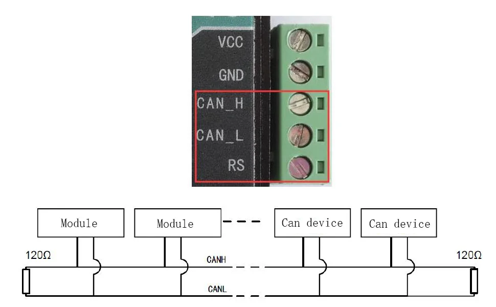 Taidacent High Performance High Stability Serial To Can Converter Can