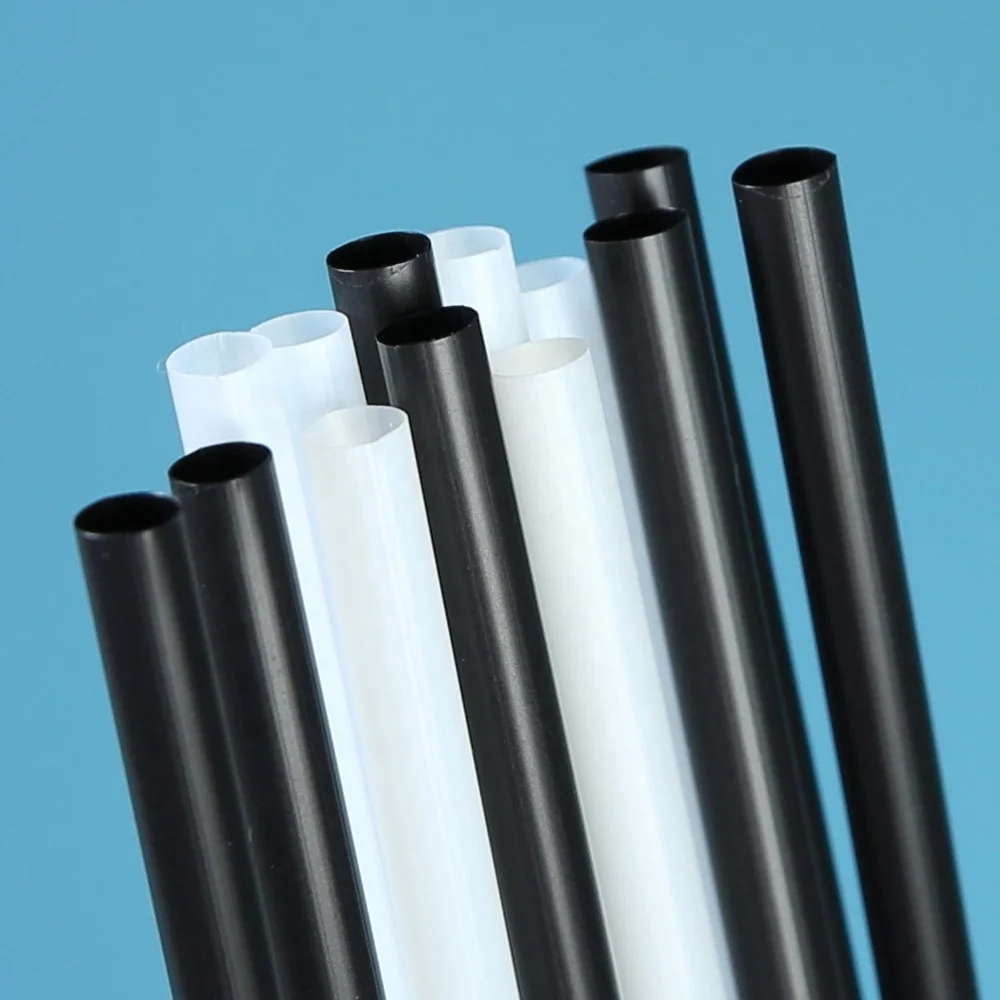 

100% Cornstarch Non Plastic Colored Pla Straws Bubble Tea PLA Straw Black Straws Sample Available, Pink