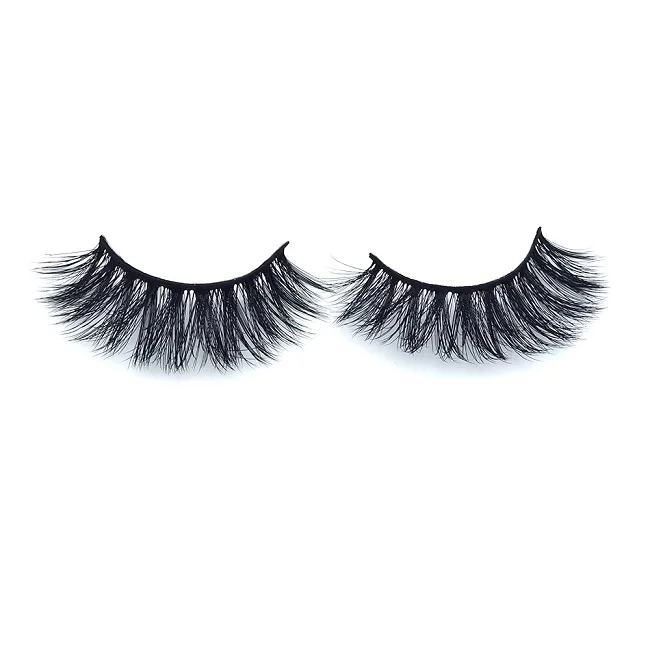 

Wholesale Mink Fluffy Eyelashes Luxury Eyelash Packaging Natural Clear Band Mink Lash Vendor