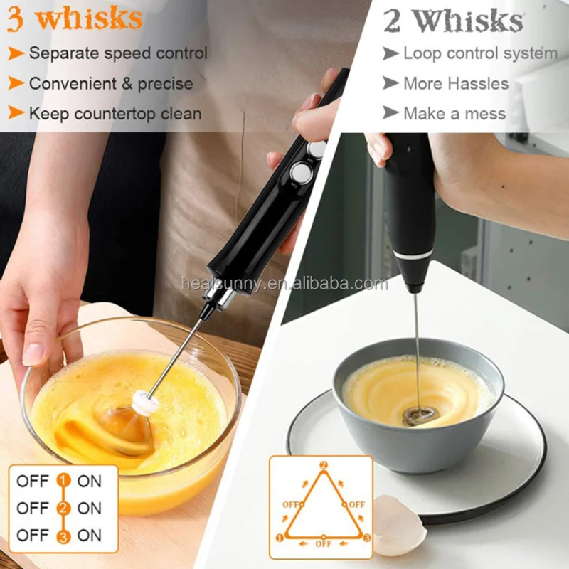

Whisk Electric Milk Frother For Coffee Milk Jugs Kitchen Frother Stainless Steel Spring Whisk Hand Milk Foame