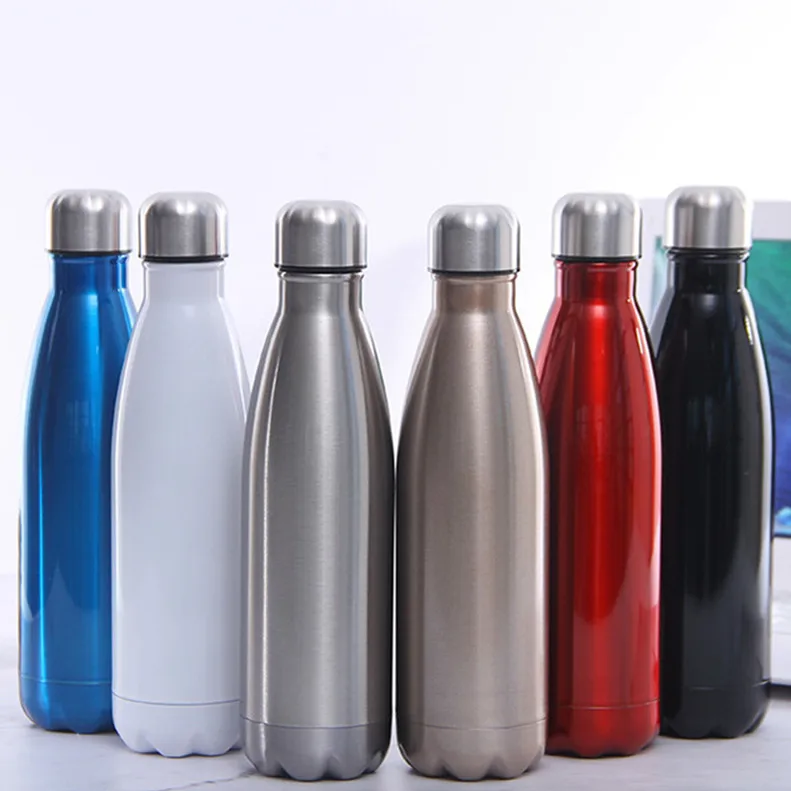 

Thermos Bouteille d'eau sport bouteille inox isotherme en verre 1 litre thermique bouteille isothermal water bottle, White/blue/black/siliver/red