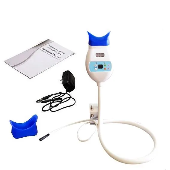

Dental Chair Lamp Laser Wireless Teeth Whitening Light Machine, Blue;white