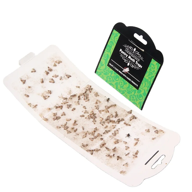 

Haierc 2018 Amazon Hot Sell Pantry Moth Traps with Pheromone Attractant