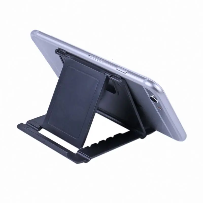 

Universal aluminum adjustable foldable desk smart mobile cell phone stand holder REKtw custom mobile phone holder, Black white red blue yellow