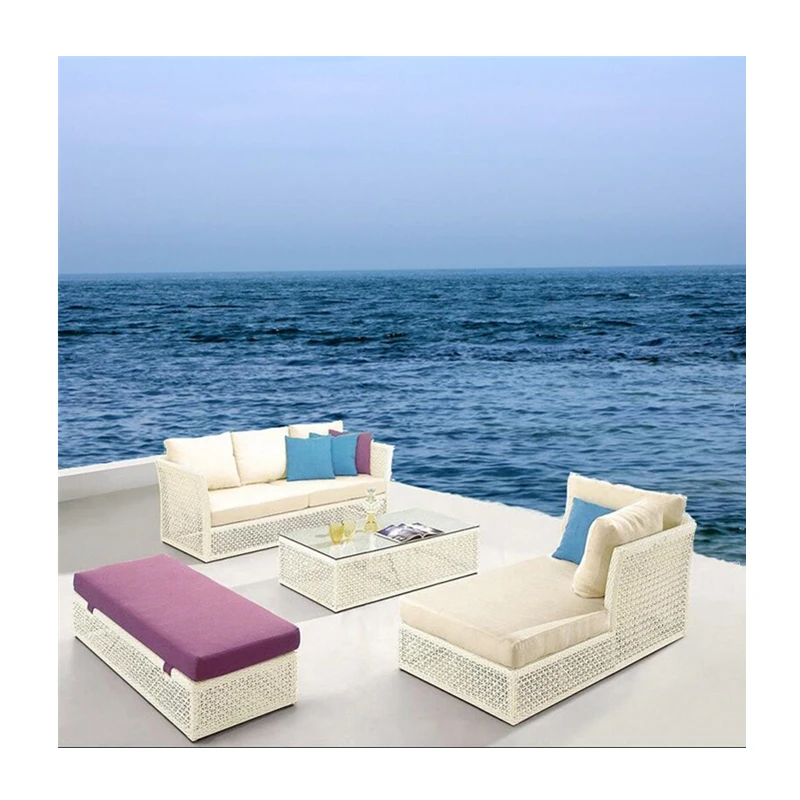 
Outdoor Swimming Pool love shaped design Lying beach bed 