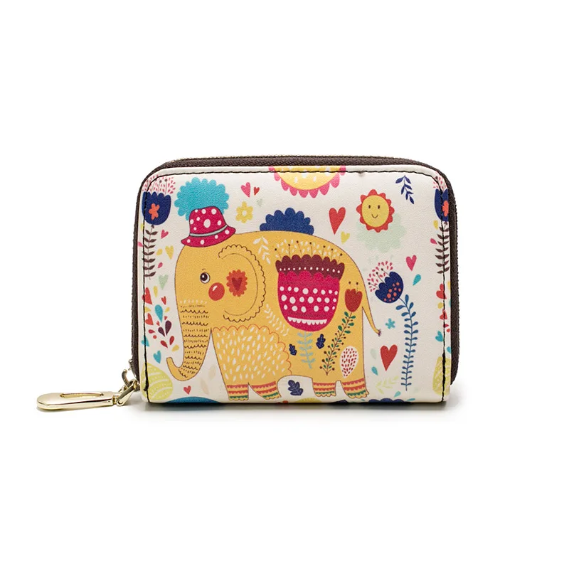 

Amazon's new fashion PU wallet European and American fashion small wallet Tassel design coin purse, Customized color