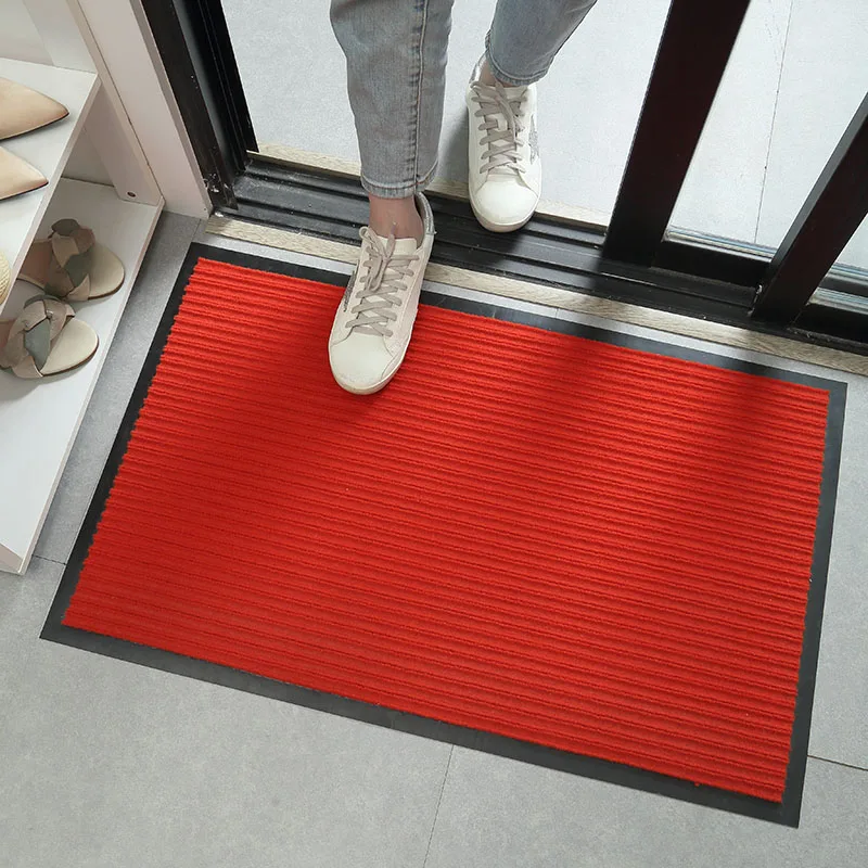 Chinese Wholesale Custom Dirt Trapping Foot Scraping Rug Entrance
