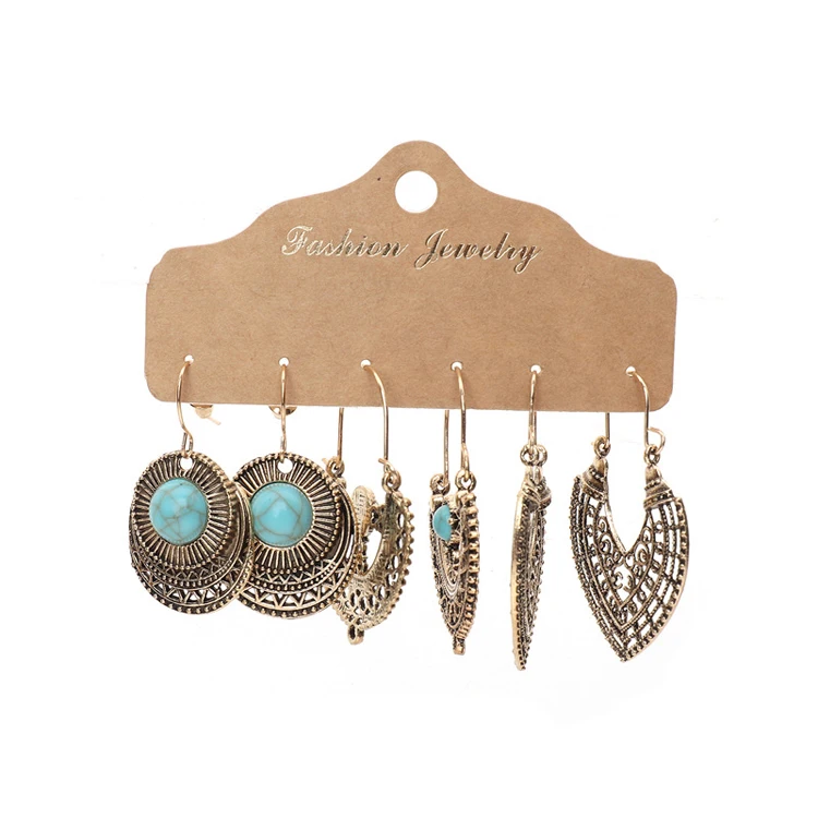 

2021 Newest Bohemian Vintage And CreativeExaggerated Leaf Personality For Women