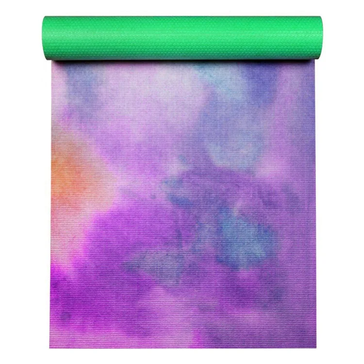 

First grade quality wholesale custom eco friendly Gym large logo yoga mat thick, Customized color