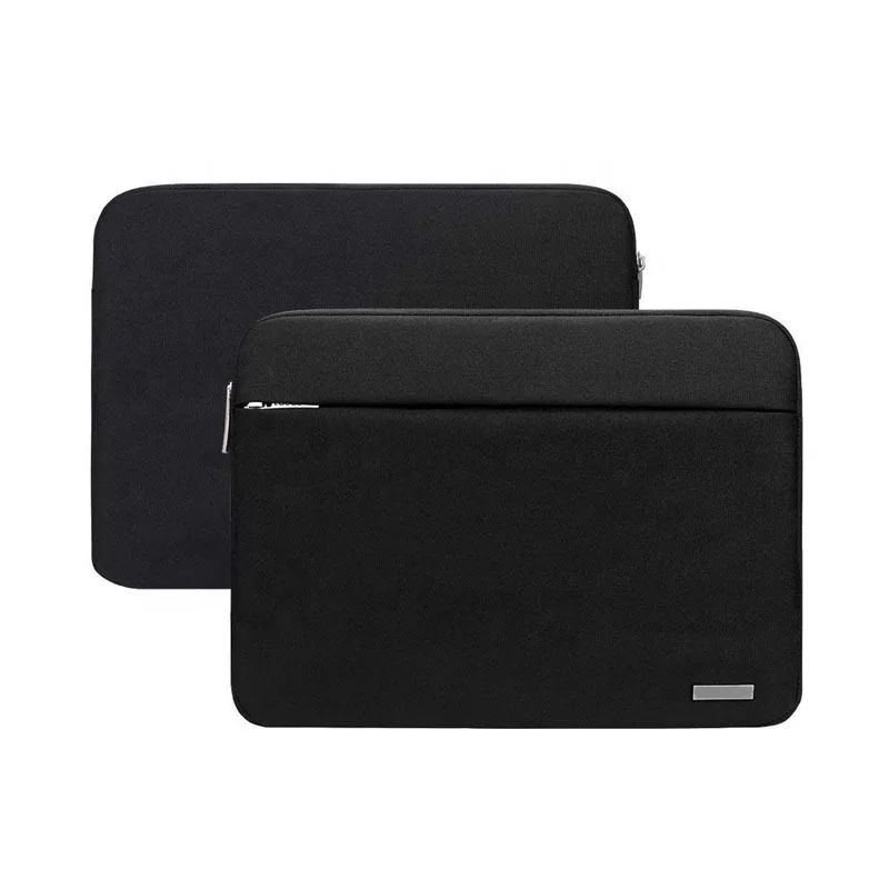 

wholesale Customized Oxford cloth portable Laptop sleeve case waterproof laptop bag, Black