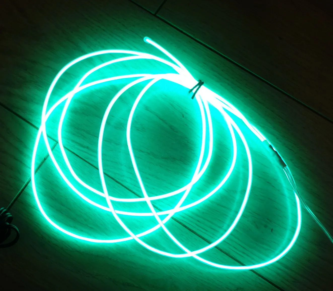 

2.2mm flexible electroluminescent grass green el Wire el wire 2.6mm green 0.9mm el neon wire