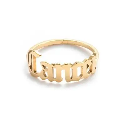 

European Fashion New Arrival Finger Jewelry Handmade Gold Silver 12 Zodiac Name Stainless Steel Open Adjustable Rings Women Ring, Picture