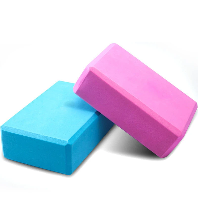 

Custom Print Thick Light Weight Double Color Set Yoga Block, Orange/ pink/ blue/ purple