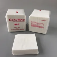 

Industrial Disposable Lint Free Nonwoven Cleanroom M-3 Clean Wiper For Electronic Cleaning