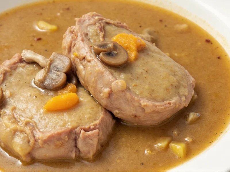Easy Slow Cooker Pork Chops with Mushroom Soup Recipe