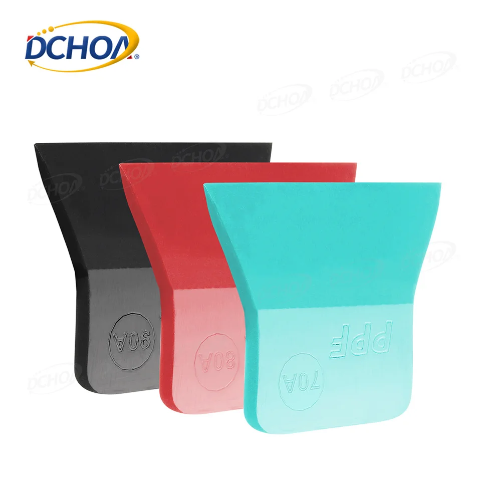 

DCHOA 70 80 90 Durometer Rubber Squeegee Car Vinyl Wrap Tool Kit PPF Squeegee set