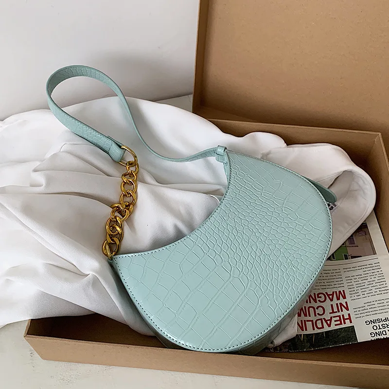 

Stone pattern large Crossbody bags For Women 2021 new chain handbag