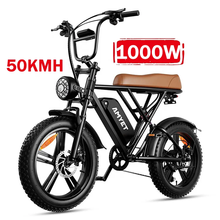 

Electric Mountain Bike 250W 750W Bike 1000W Big Power Electric Bicycle In US EU Fat Tire V8 Bicycle