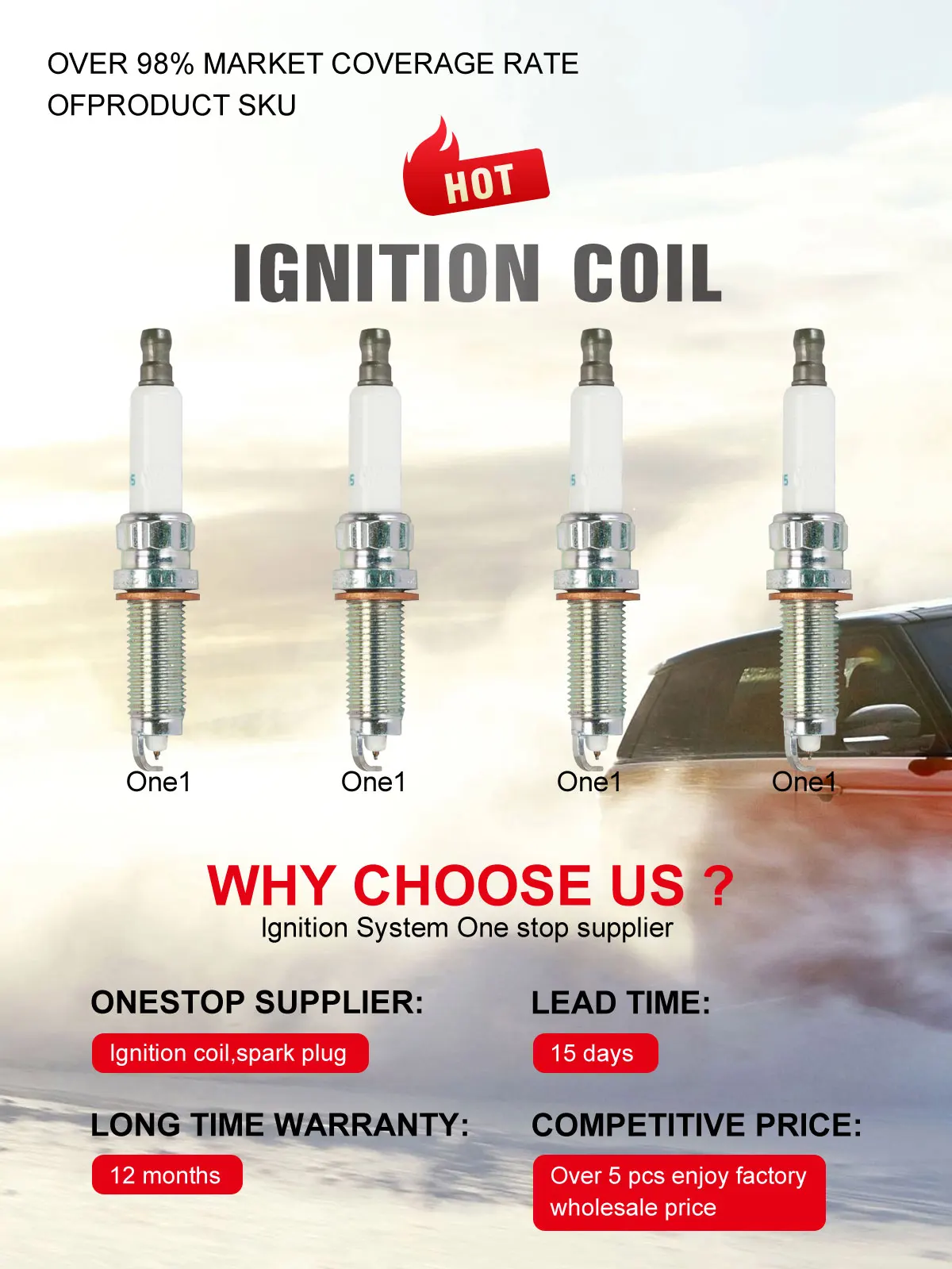 Spark Plug 12122158252 For Bmw E46 E90 E93 E92 E91 316i 318i 320i N42