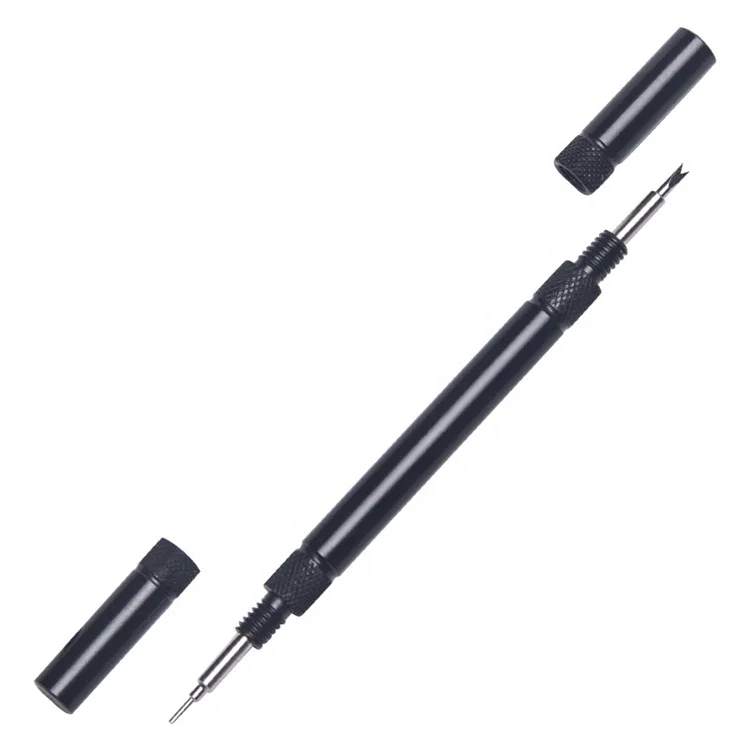 

Detachable Stainless Steel Watch Link Remover Watch Band Tool Set, Silver, black