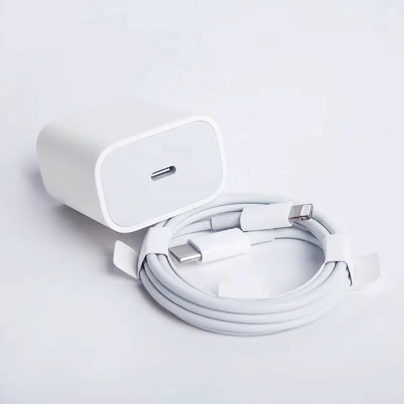 

PD 18W Charger Cable For Apple 12 12Pro Fast Charging Type C-Lighting Data Cable PD For Iphone12 Cable, White