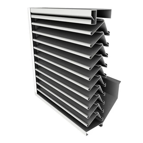

Hot-selling 6063 T5 airfoil vertical blinds and outdoor shutters aluminum wing extruded aluminum profiles