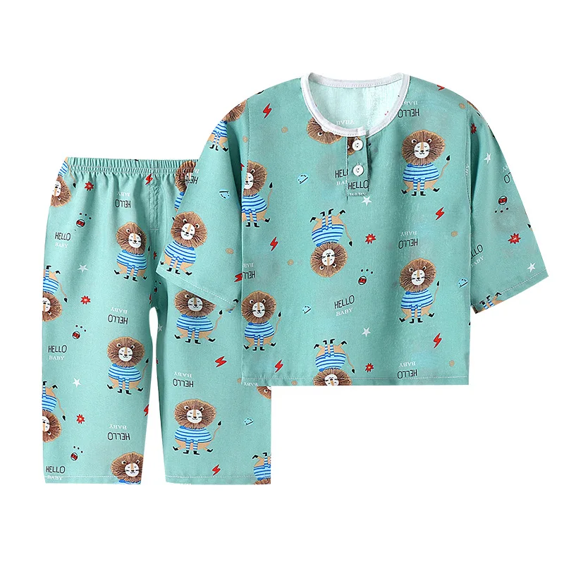 

International Market Price Bourette Three-quarter Sleeves Baby Rompers Suit, Picture shows