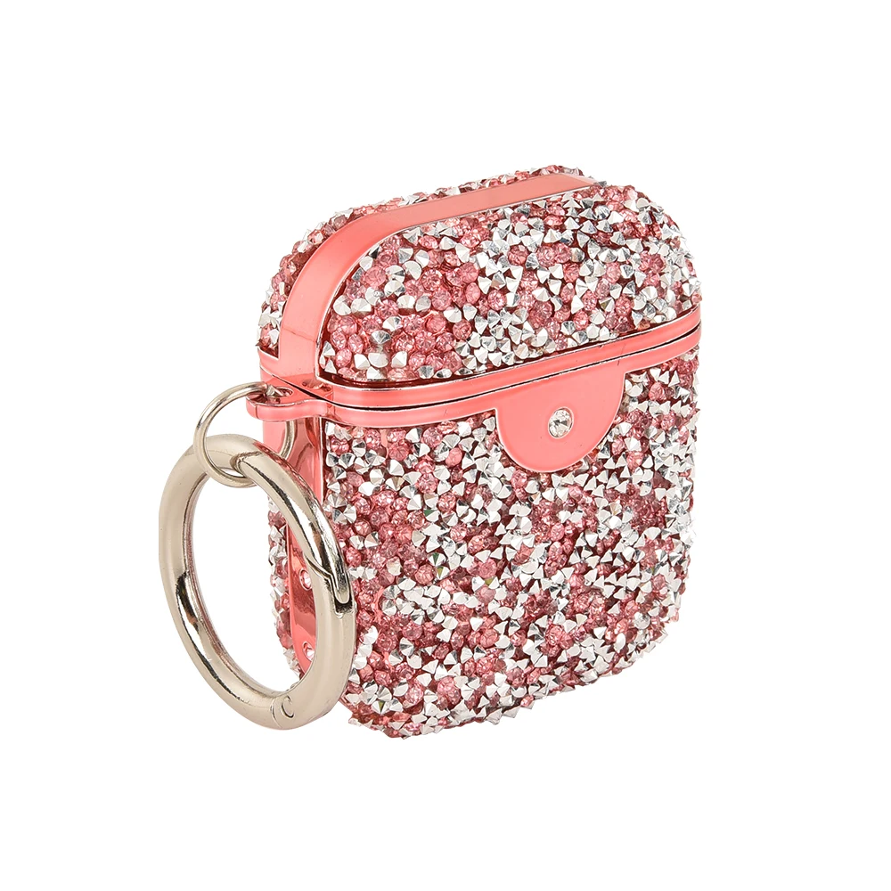 

Glitter cover for AirPods 2 bling leather case for AirPods Pro diamond case for AirPods, Multi