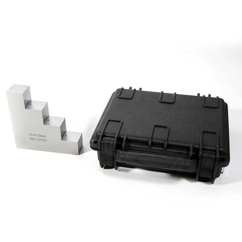 

YUSHI 4 Step Double Side Tipsy Test Block for UT Thickness and linearity Calibration