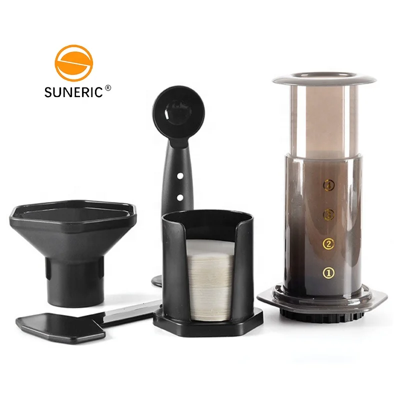 

Portable mini hand held heat resistant aeropress coffee brewing espresso maker aeropress coffee maker