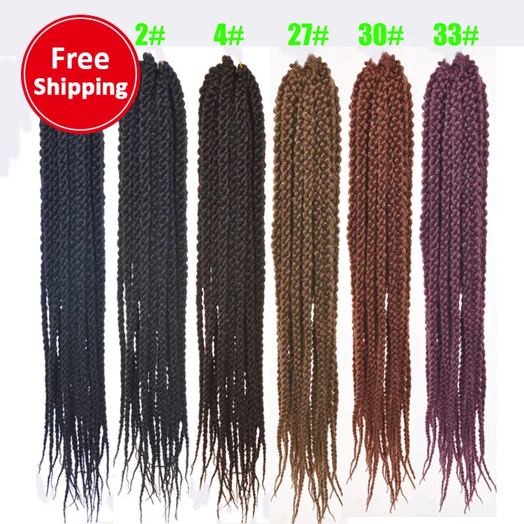 

Wigs sold in Europe and America with four strands 24''3D Cubic Twist braid