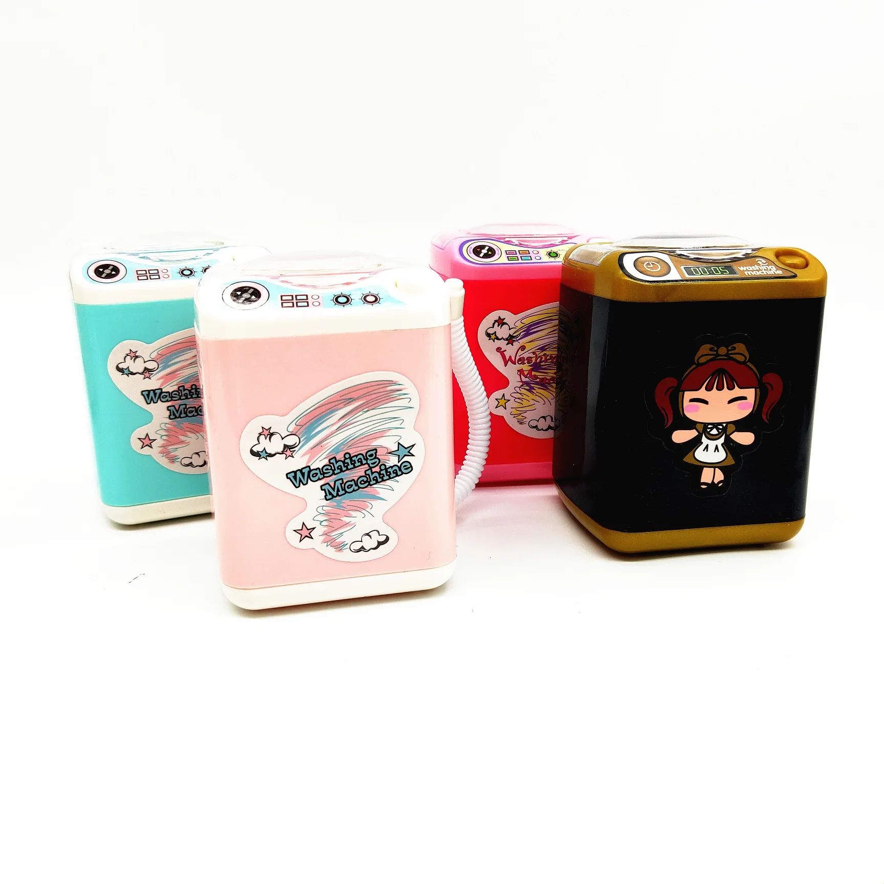 

2020 New 25mm eyelash washing machine Private Label Makeup Brush Cleaner hash washing machine, Pink/black/blue