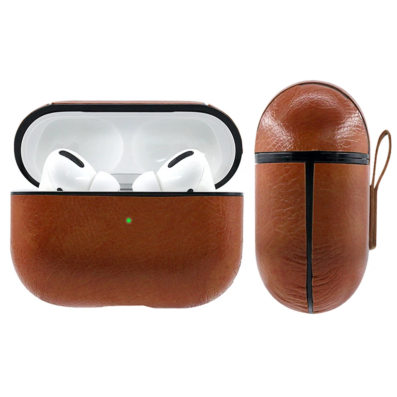 

New Arrivals Classic Leather Case for Apple Airpods Pro Hot Sale Design