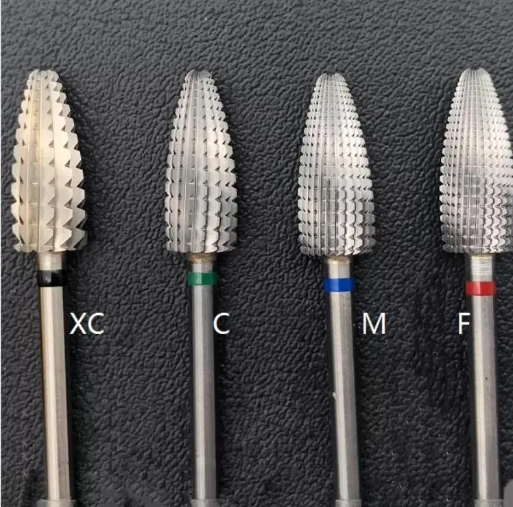 

Professional Acrylic /Hard gel remover 5D remove for manicure pedicure Typhoon Bit, Silver