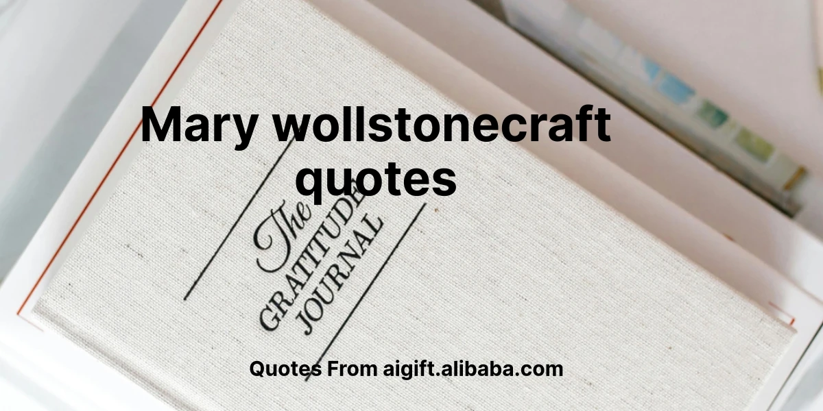 mary wollstonecraft quotes