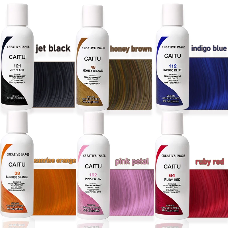 

Factory products ppd ammonia free hair color liquid hair dye semi permanent hair cream color