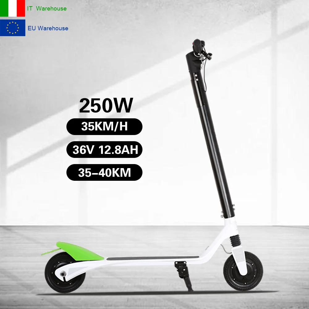 

8.5 Inch Solid Tires ES2 Waterproof Electric Scooters Long Range 23 Miles Adults Electric Scooters 250W Mobility Escooter 36V