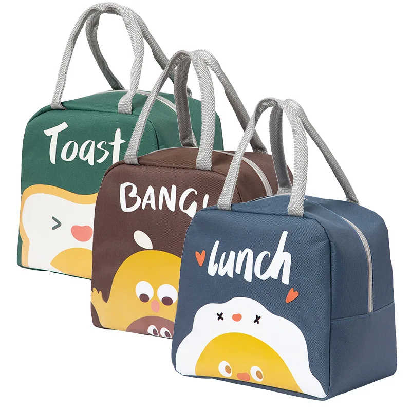 

Cartoon Large Capacity Children Insulation Bento Aluminum Foil Carry-on Insulation Lunch Bag, Refer to photos or according to your requirements