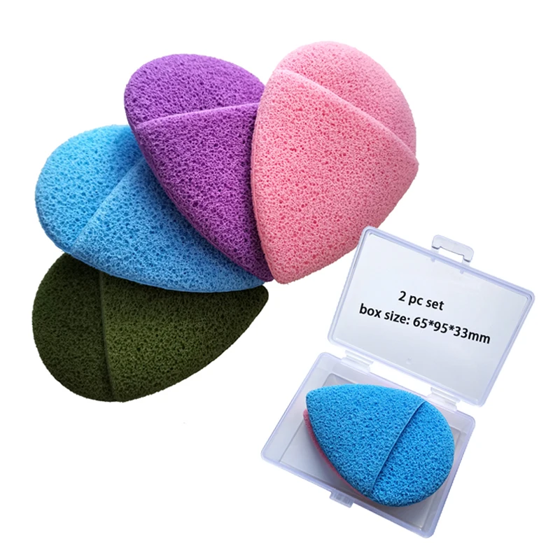 

2020 New Arrivals China Manufacturer Makeup Remover Glove Large Magic Facial Wash Cleansing Sponge, White,blue, red,green,purple,etc.