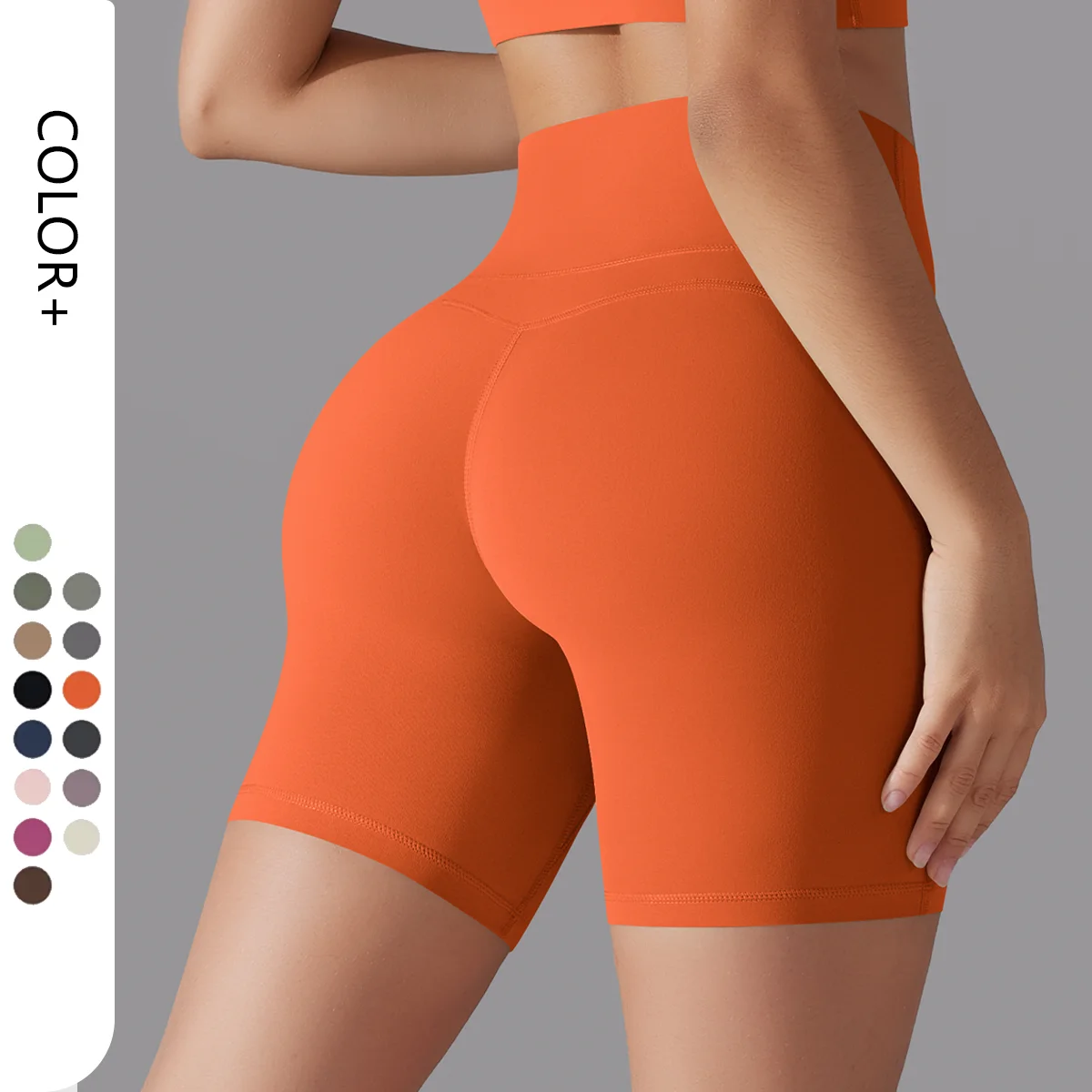 Workout Athletic Shorts Running Fitness Wear Push up Gym Yoga Women Sportswear Biker Yoga Shorts