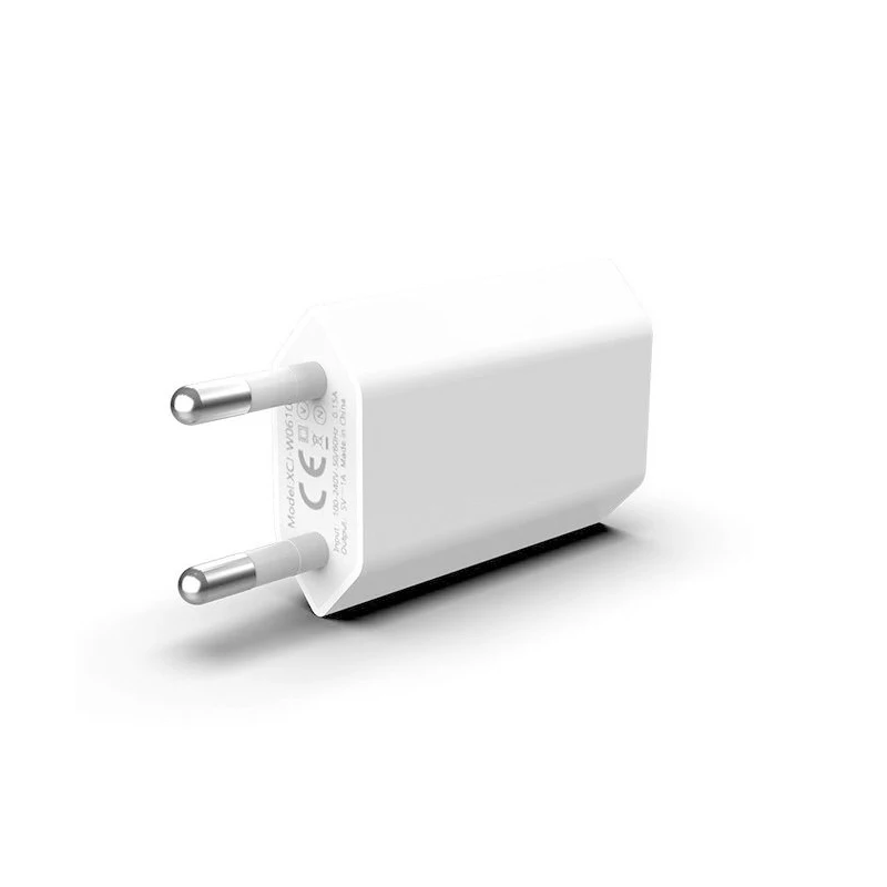 

Best selling TUV CE 100-240V Input 5V 1A usb mobile phone charger adapter, Black white