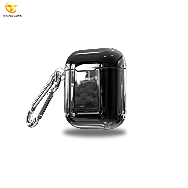 

Hard Plastic Wireless Customized Earpod Earphone Case for Apple, Black, champagne gold, rose gold, silver, red