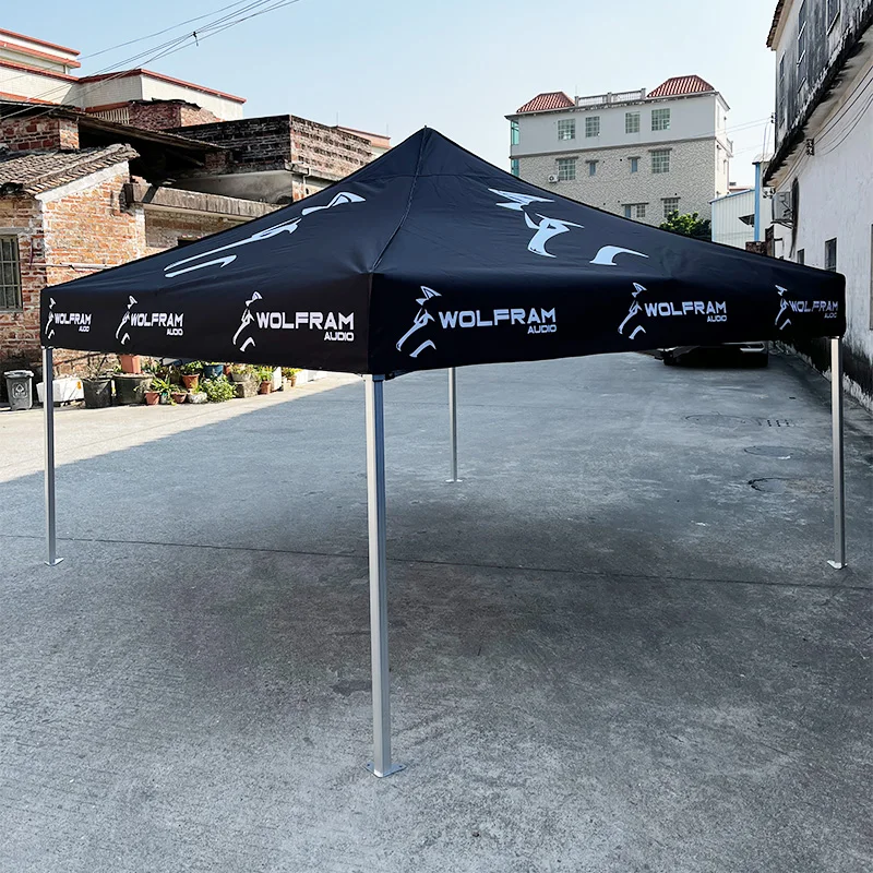 Custom 10ft (3X3M) Pop-up Outdoor Gazebo Tent Canopy for Indoor Events Exhibitions & Advertising Display Promotional Offer