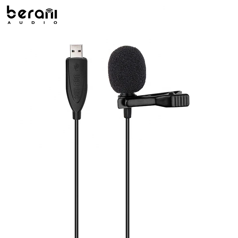 

Hot selling Receiver Wired Microphone Dynamic capsule Dual Head Clip-On Mic mini mics