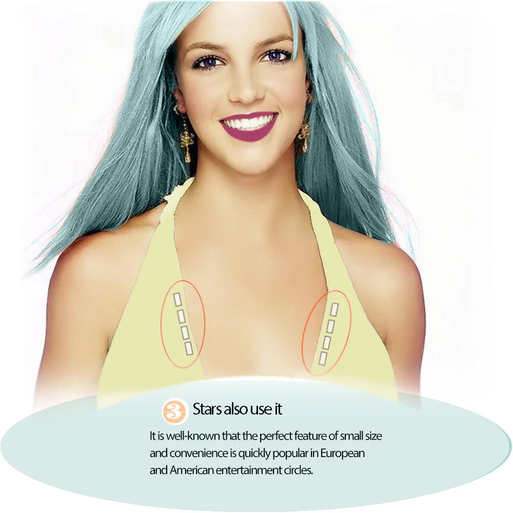 Fashion Body Tape Medical Adhesive Double Sided Tape For Antilight