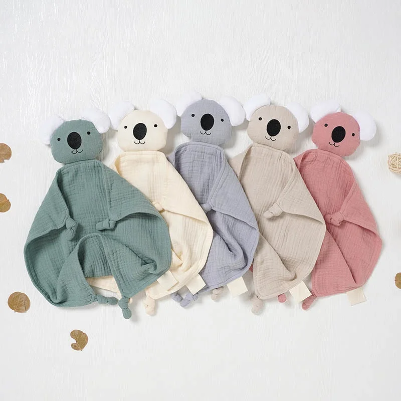 

Ins Hot Sale Koala Baby Lovey Baby Comforter Blanket Comforter Toy