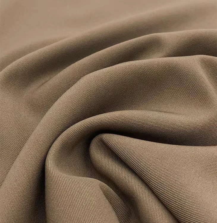 Hot Selling 100% Polyester Micro-Elastic Twill Suit Fabric Casual Dress Pants Vest for Men Women for Spring Autumn Winter Girls