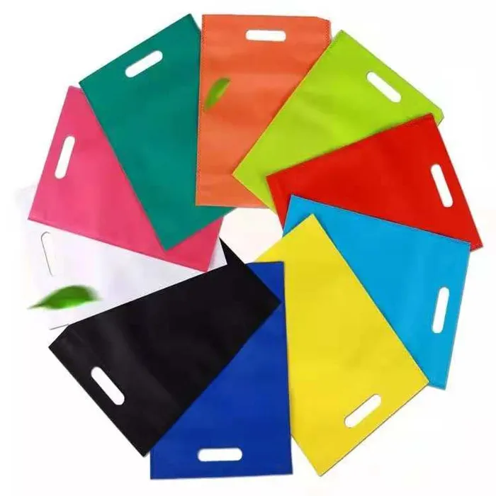 

Eco-friendly Customized Nonwoven Bag D-cut Bag For Shopping