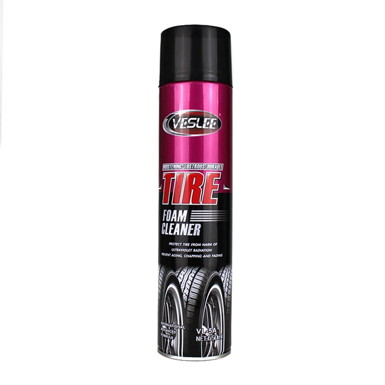 Clean Shine And Polish Function Tire Foam Cleaner For Car Wheel Care